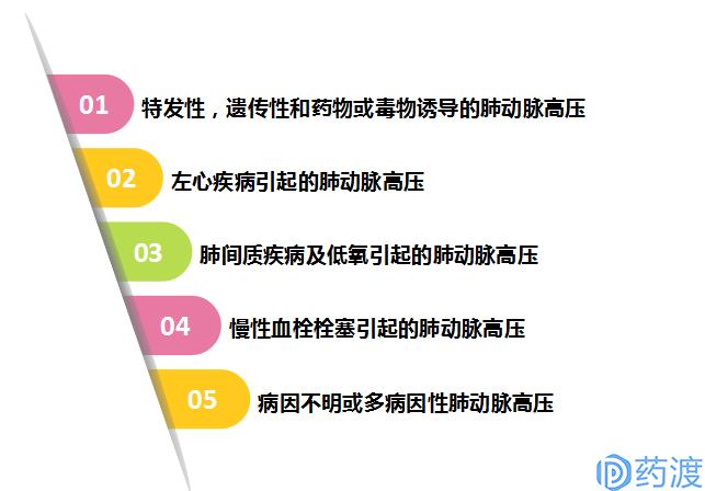 一文尽识“肺动脉高压”及其治疗药物