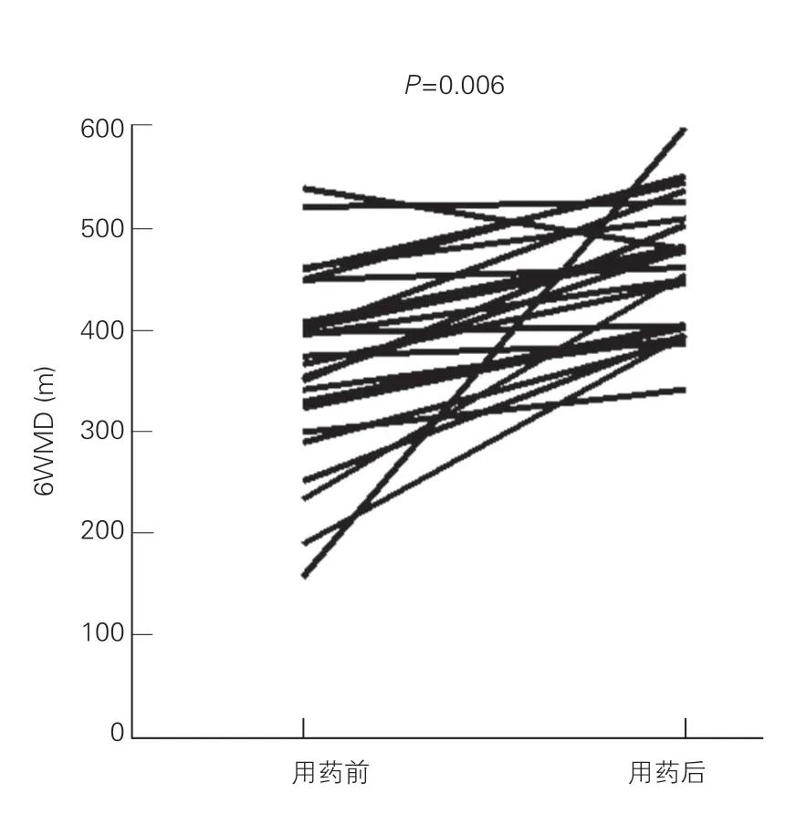 马昔腾坦治疗肺动脉高压的初步临床观察