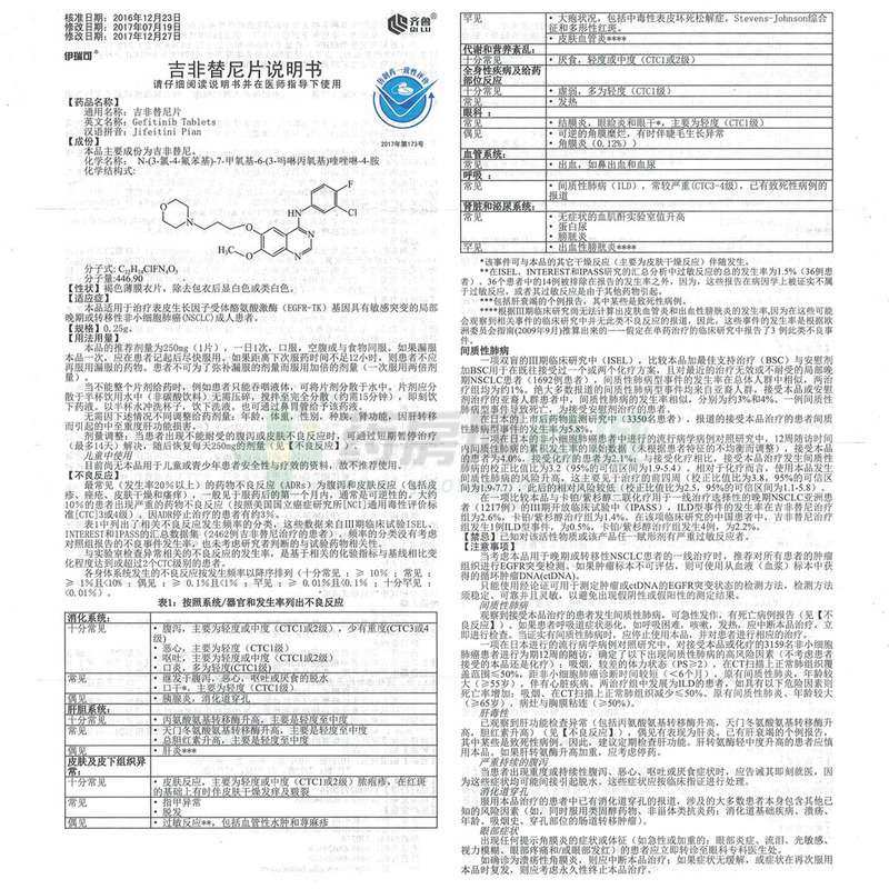 国产吉非替尼都有几种_尼甘布到锡吉里耶_尼毕鲁杨祥吉的妻子