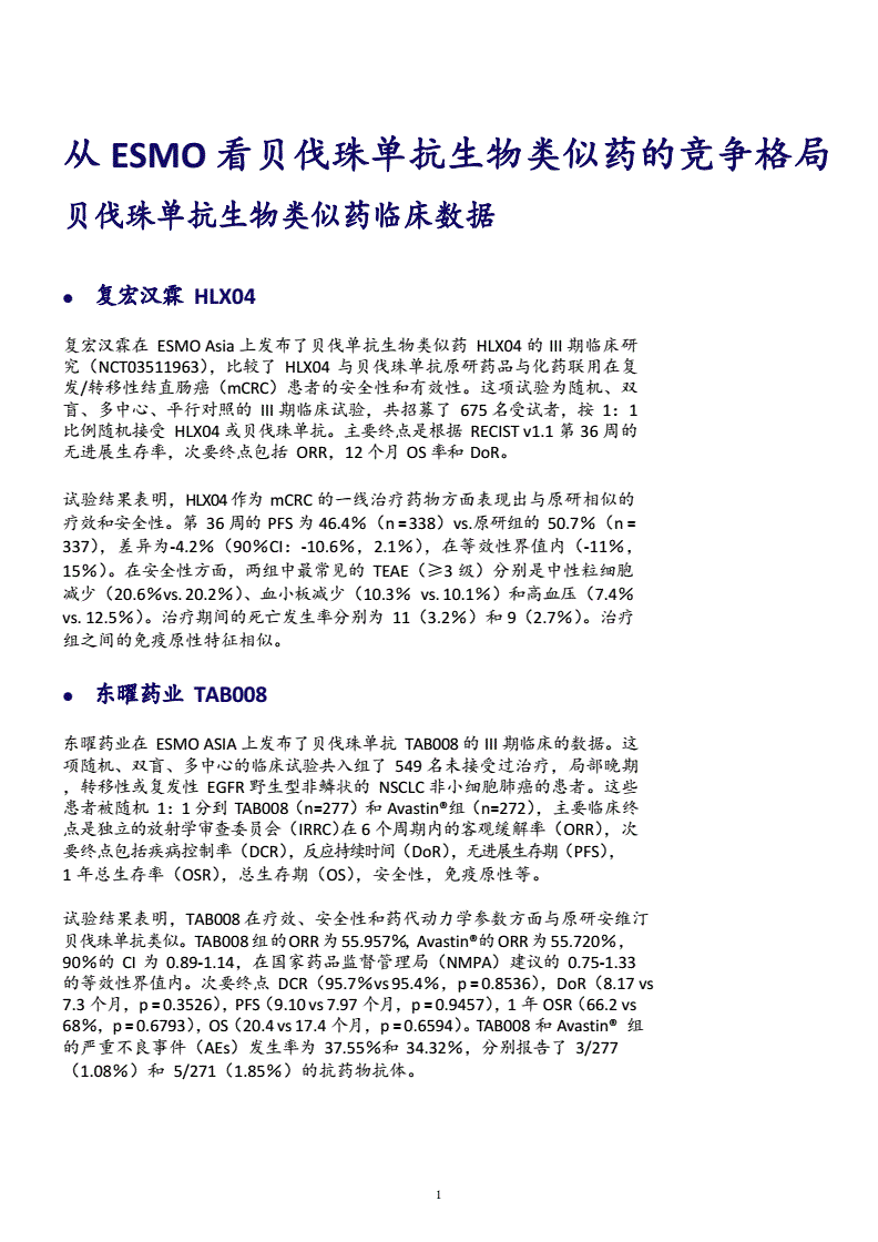 贝伐珠单抗说明书_贝伐单抗和贝伐珠单抗_脑瘤用贝伐珠单抗2021价格